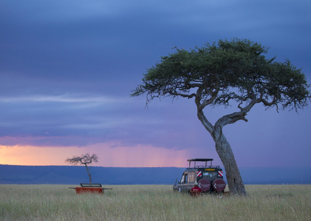Safari raid en 4x4 dans les parcs du Kenya. © Photographe